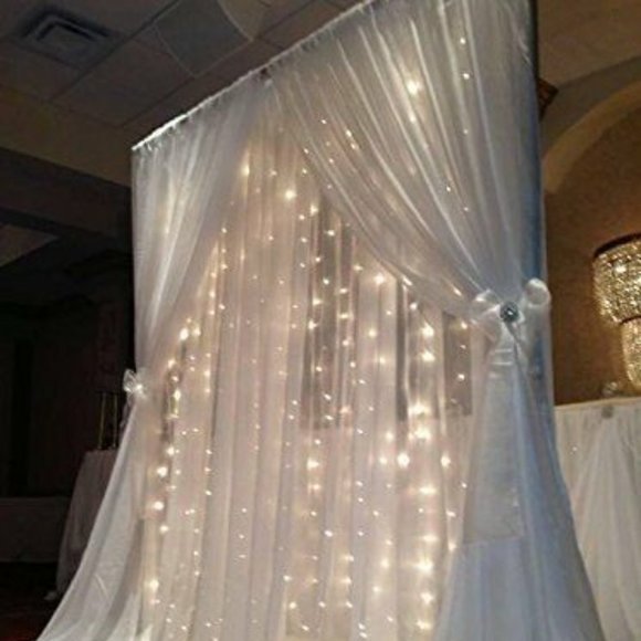 1x - IKEA LILL Curtains Sheer Net White 2 Panels - Picture 1 of 7